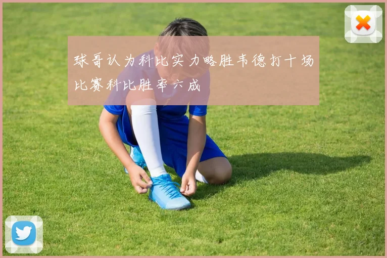 球哥认为科比实力略胜韦德打十场比赛科比胜率六成
